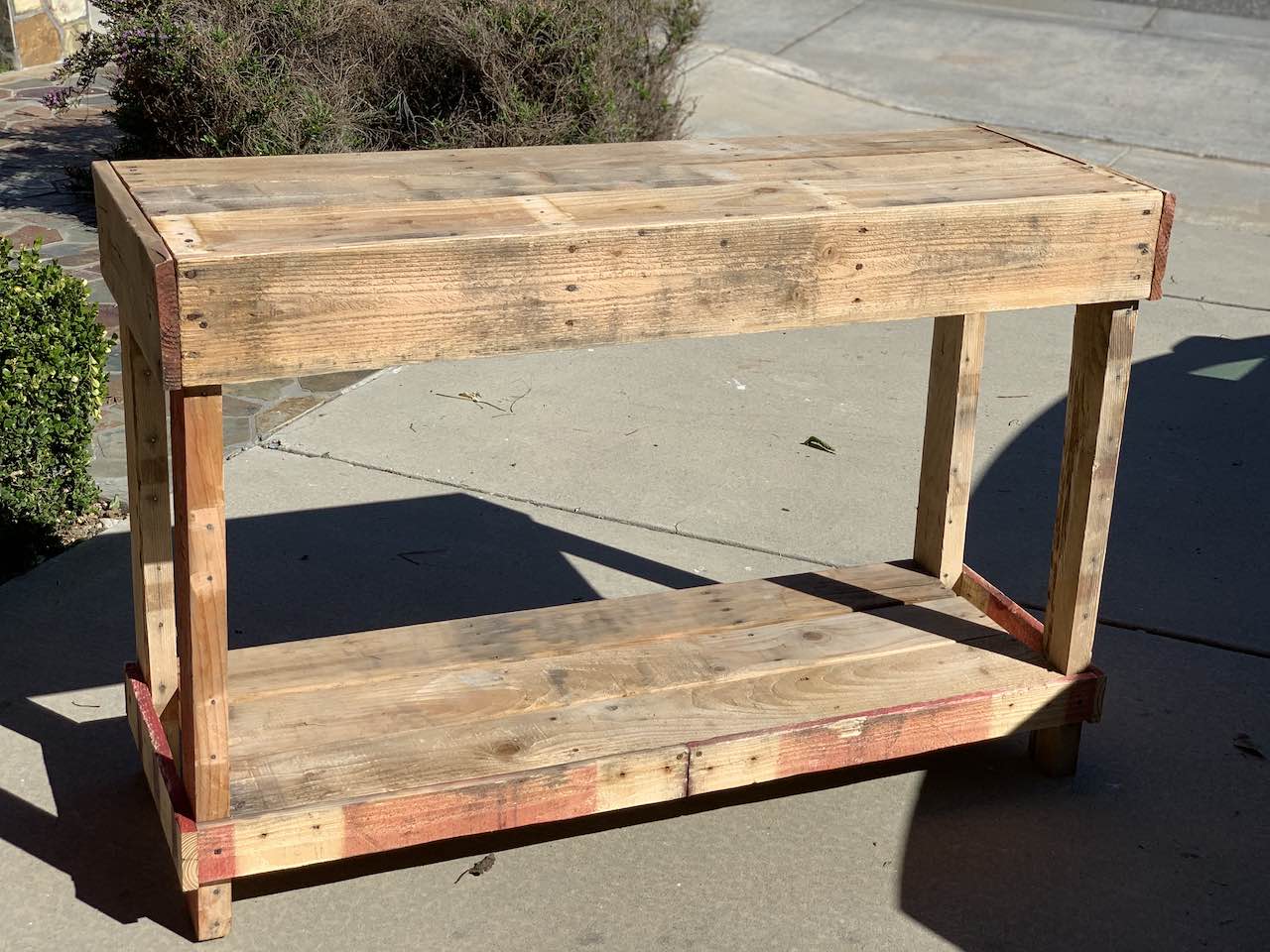 Pallet console table – TheDesiMaker